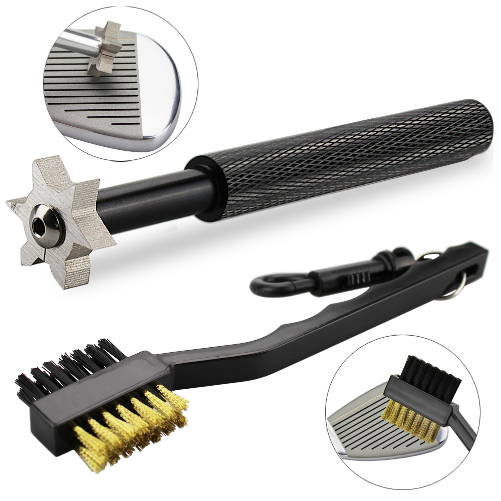 Golf Equipment Wholesale - 2 шт./компл., щетка для гольф-клуба, точилка