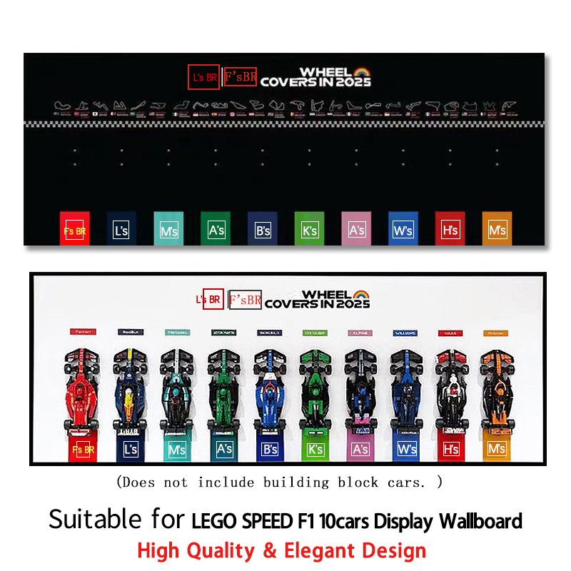 Victor Racket Jetspeed - НОВАЯ настенная витрина для моделей LEGO